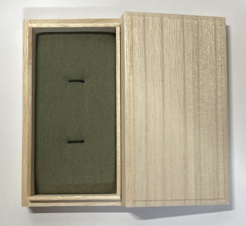 Paulownia box for storage MENUKI KOZUKA