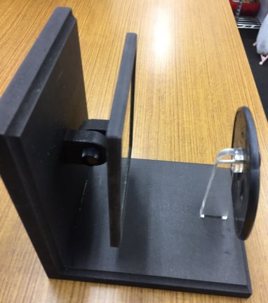 【鍔掛　木製鏡付き（一枚掛）】